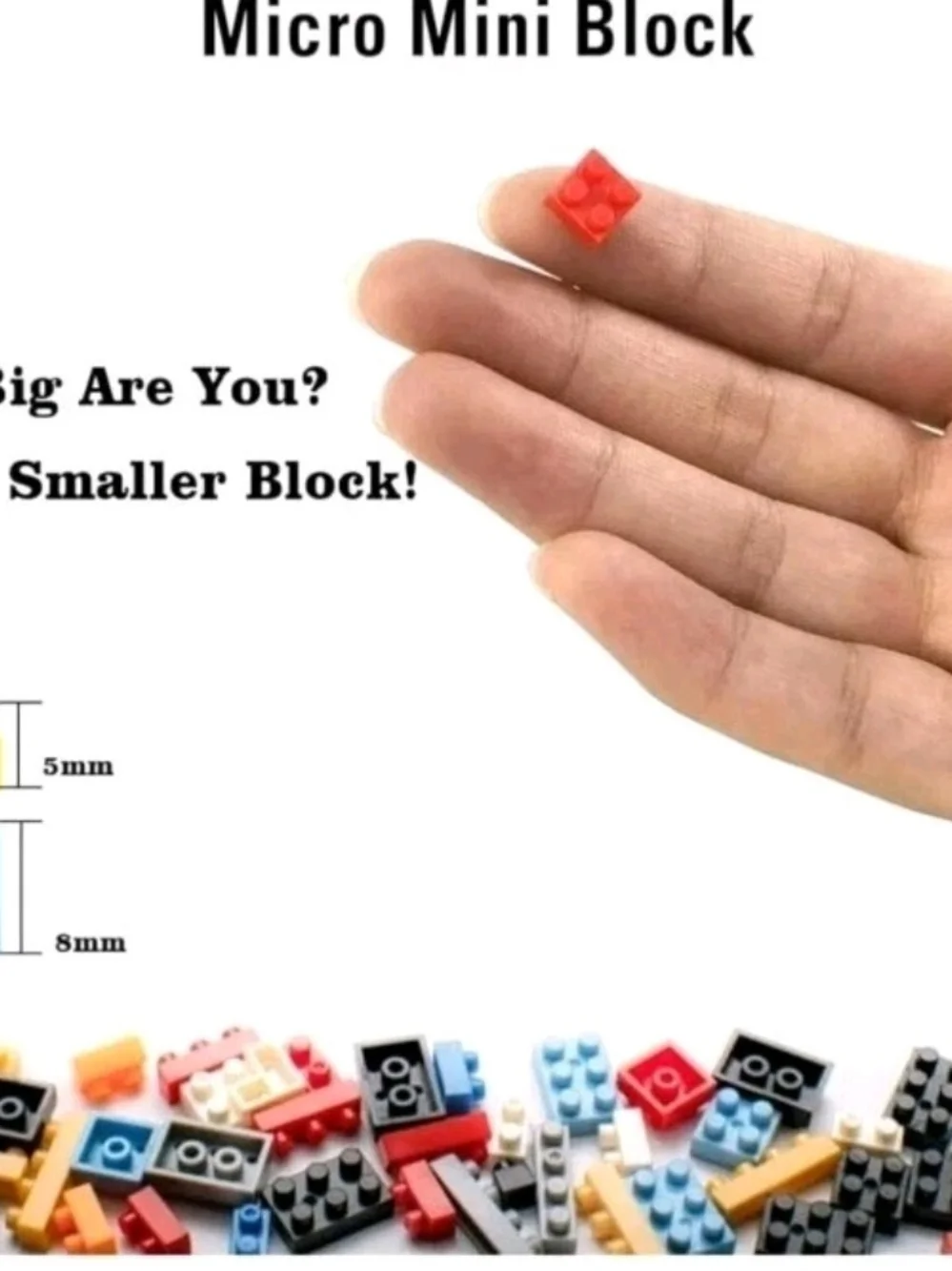 Yellow Detective Pikachu Inspired Micro Brick Figure